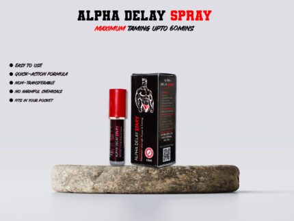 Alpha Delay Spray 15ML - Powerful, max-strength vibe, longer-lasting performance
